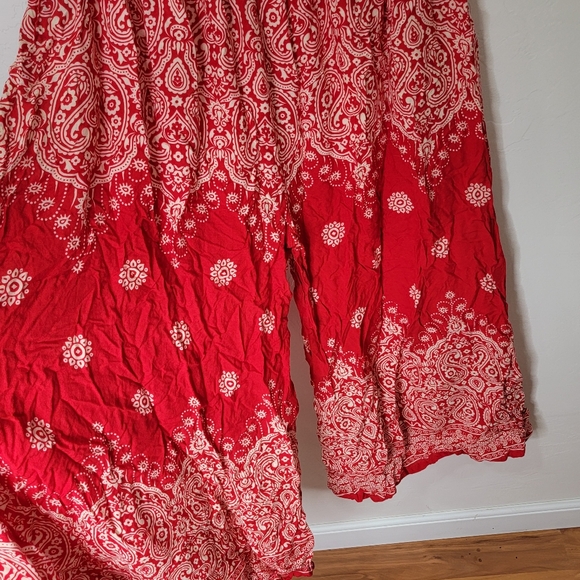 Wide Leg Palazzo Pants - Picture 4 of 7